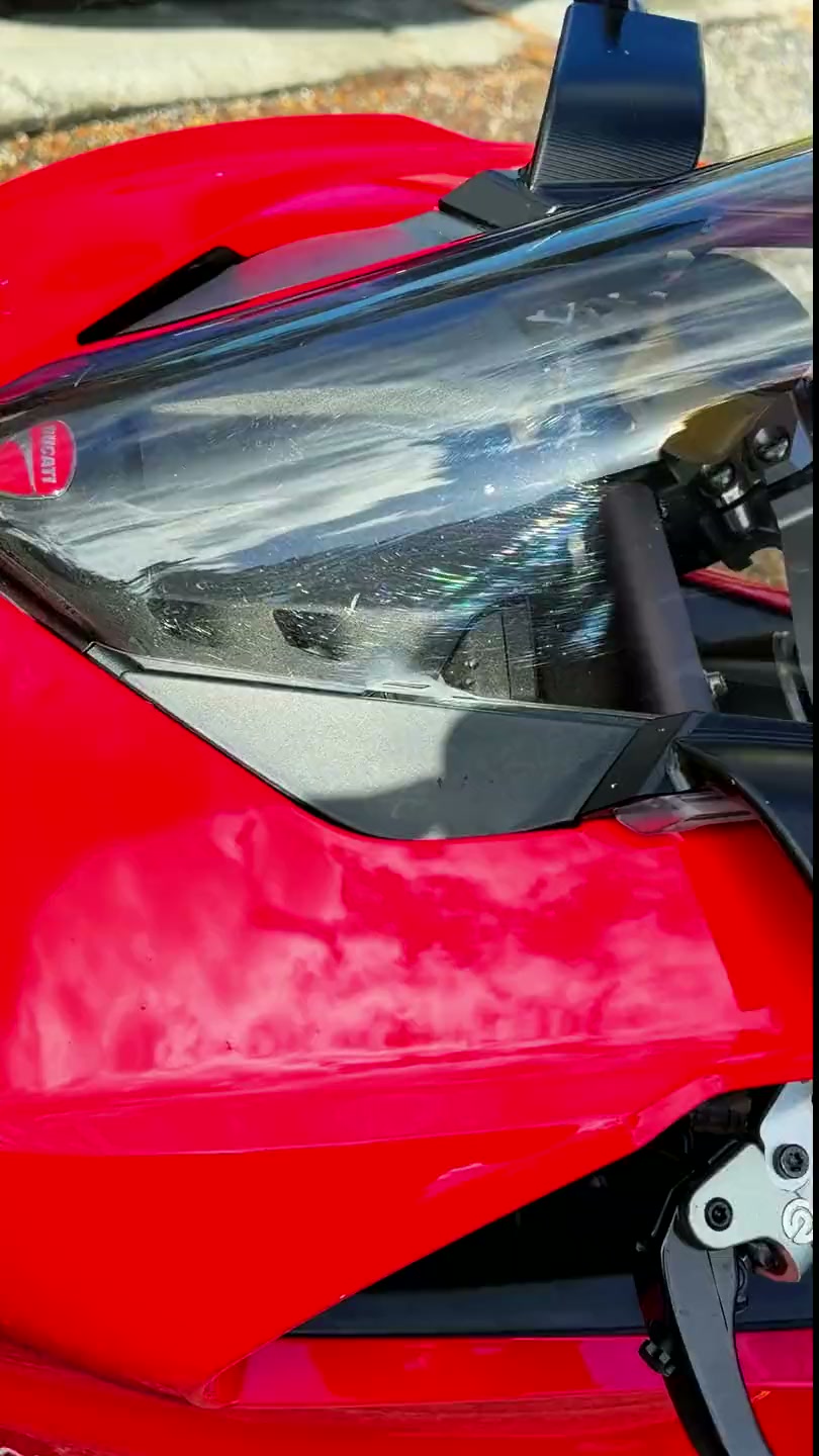 Short edit of the Panigale V2 and Monster 659 detail — grime, snow foam, then both bikes finished